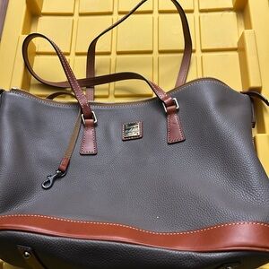 Dooney and Bourke tote in the color Elephant